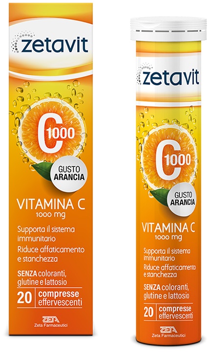 ZETAVIT C1000 20 COMPRESSE EFFERVESCENTI - dottorbianchi.it