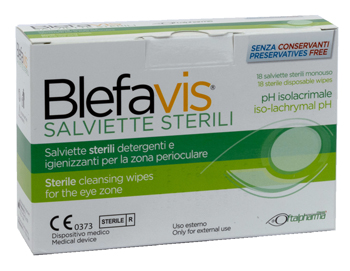 BLEFAVIS SALVIETTE STERILI 18 PEZZI - dottorbianchi.it