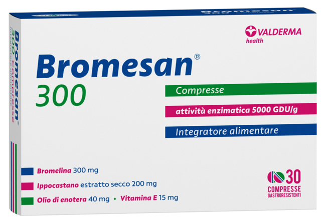 BROMESAN 300 30 COMPRESSE GASTRORESISTENTI - dottorbianchi.it