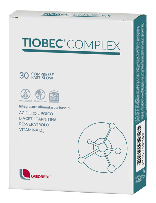 TIOBEC COMPLEX 30 COMPRESSE FAST SLOW - dottorbianchi.it