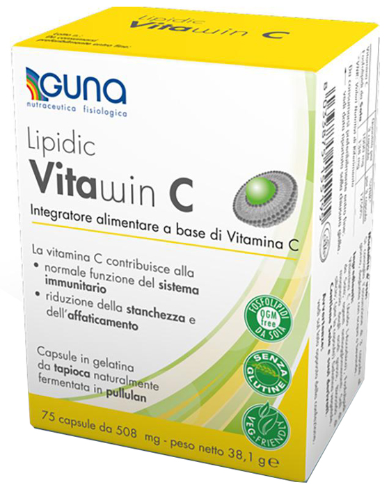 LIPIDIC VITAWIN C - VITAMINA C 75 CAPSULE - dottorbianchi.it
