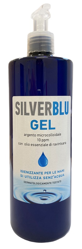 SILVER BLU GEL IGIENIZZANTE MANI 500 ML - dottorbianchi.it