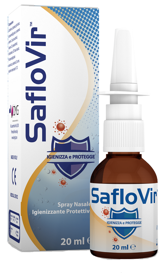 SAFLOVIR SPRAY NASALE IGIENIZZANTE PROTETTIVO 20 ML - dottorbianchi.it