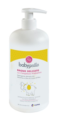 BABYGELLA PREBIOTIC BAGNO DELICATO 250 ML - dottorbianchi.it