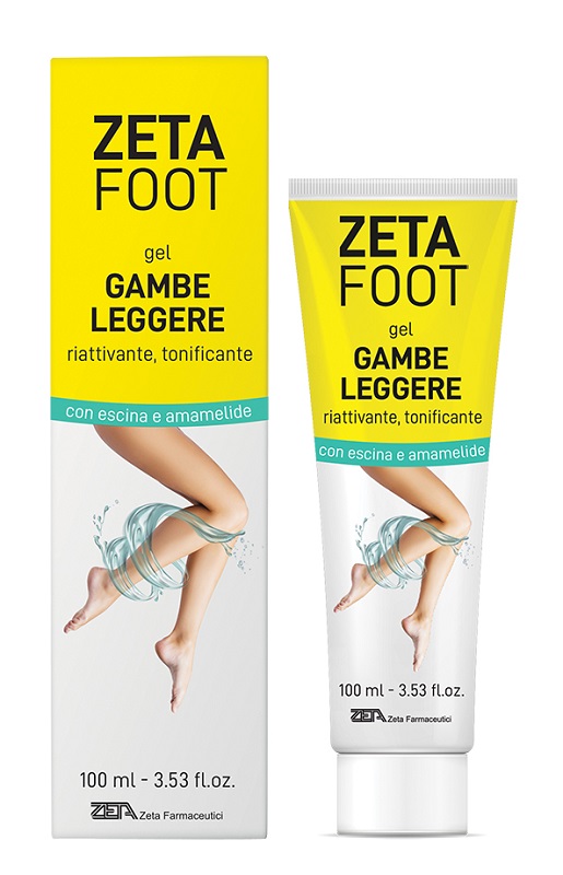 ZETAFOOT GEL GAMBE LEGGERE 100 ML - dottorbianchi.it