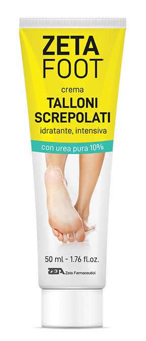 ZETAFOOT CREMA TALLONI SCREPOLATI 50 ML - dottorbianchi.it