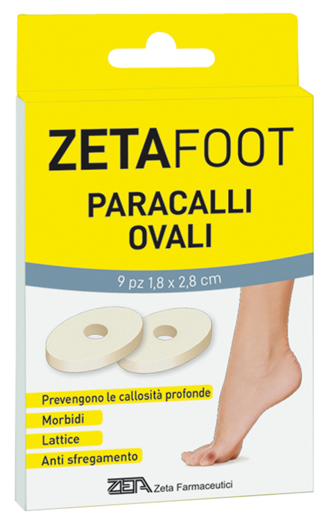 ZETAFOOT PARACALLO OVALE LATTICE 9 PEZZI - dottorbianchi.it