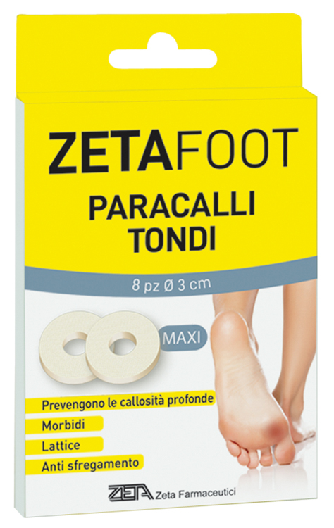 ZETAFOOT PARACALLO GRANDE TONDO LATTICE 8 PEZZI - dottorbianchi.it
