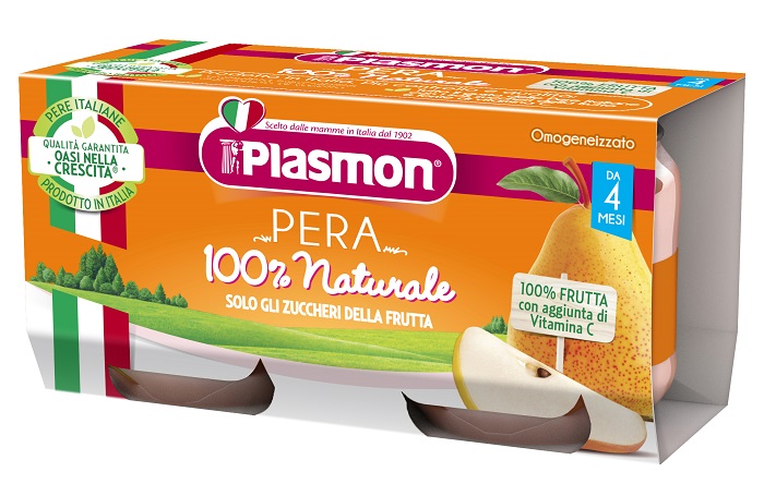 PLASMON OMOGENEIZZATO PERA 2X80 G - dottorbianchi.it