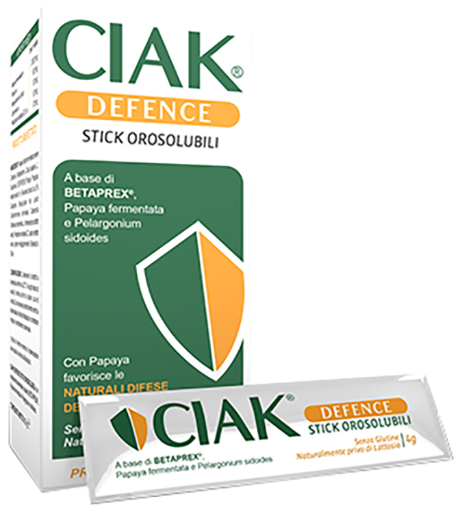 CIAK DEFENCE 15 STICK OROSOLUBILI - dottorbianchi.it