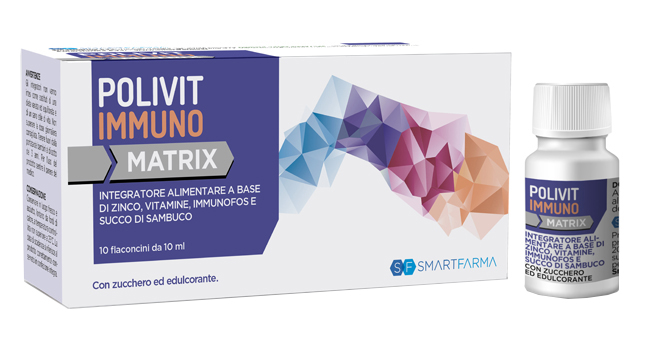 POLIVIT IMMUNO MATRIX 10 FLACONCINI DA 10 ML - dottorbianchi.it