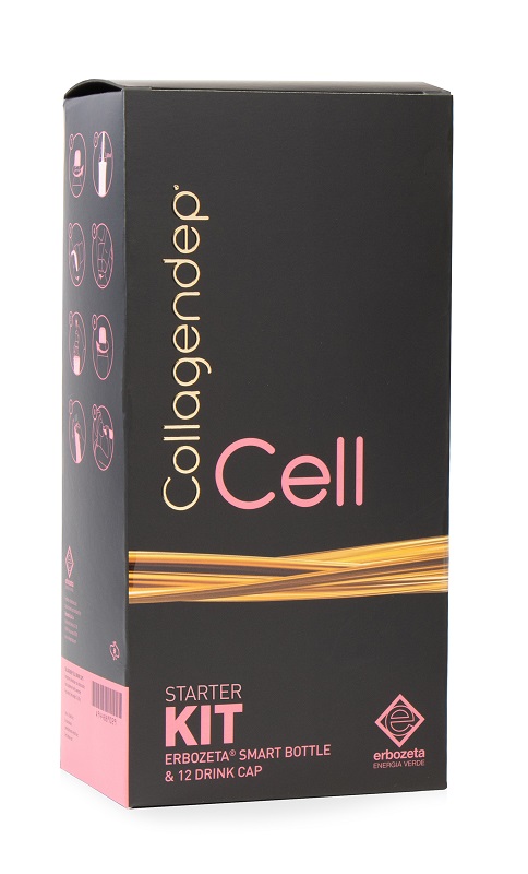 COLLAGENDEP CELL STARTER KIT 12 DRINK CAP + SMART BOTTLE - dottorbianchi.it