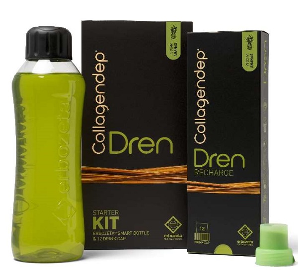 COLLAGENDEP DREN STARTER KIT 12 DRINK CAP + SMART BOTTLE - dottorbianchi.it