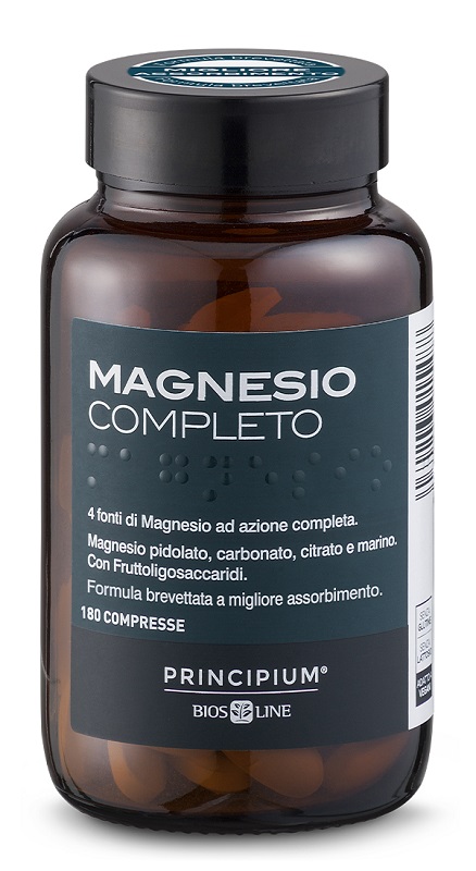 PRINCIPIUM MAGNESIO COMPLETO 180 COMPRESSE - dottorbianchi.it