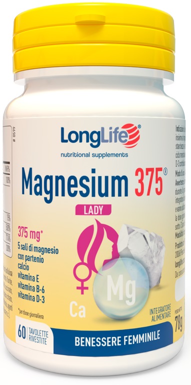 LONGLIFE MAGNESIUM 375 LADY 60 TAVOLETTE - dottorbianchi.it