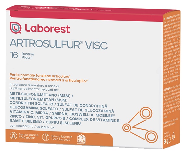 ARTROSULFUR VISC 16 BUSTINE DA 6 G - dottorbianchi.it
