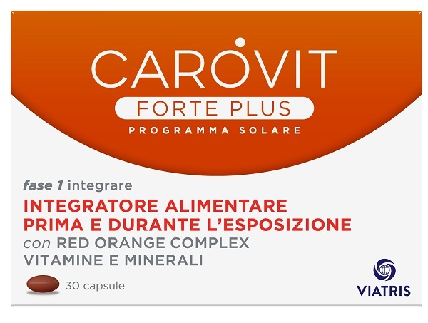 CAROVIT FORTE PLUS PROGRAMMA SOLARE 30 CAPSULE BL - dottorbianchi.it
