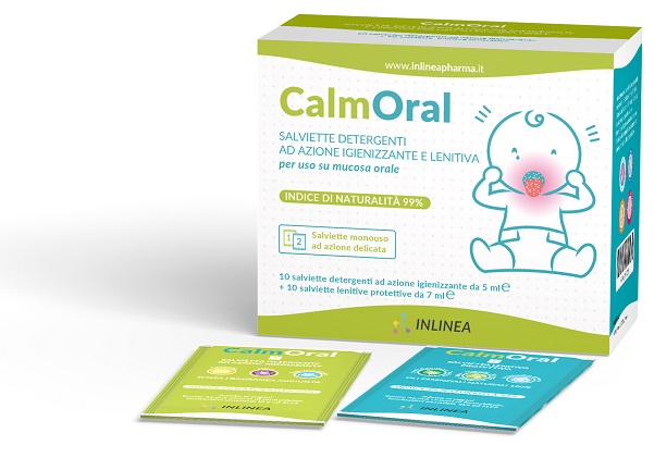 CALMORAL 10 SALVIETTE DETERGENTI + 10 SALVIETTE LENITIVE PROTETTIVE - dottorbianchi.it