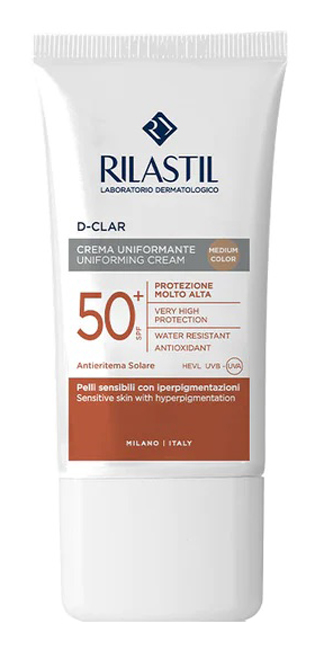 RILASTIL SUN SYSTEM D-CLAR MEDIUM SPF50+ 40 ML - dottorbianchi.it