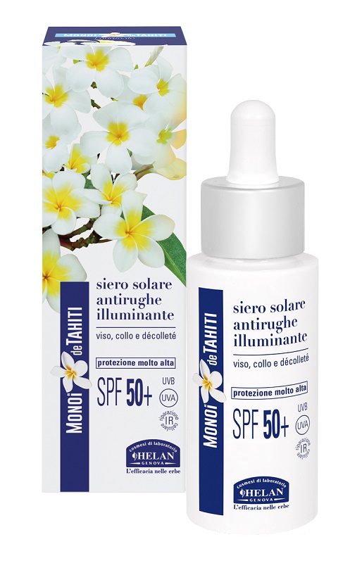 MONOI DE TAHITI MITI SIERO SOLARE ILLUMINANTE ANTIRUGHE SPF50+ 30 ML - dottorbianchi.it
