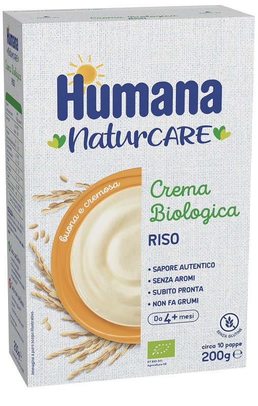 HUMANA CREMA DI RISO BIOLOGICO 200 G - dottorbianchi.it