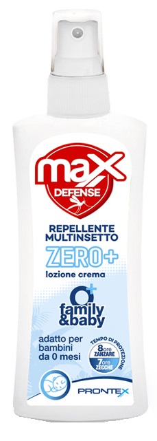 PRONTEX MAX DEFENSE ZERO+ REPELLENTE MULTINSETTO 75 ML - dottorbianchi.it