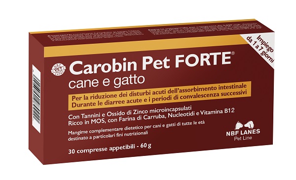 CAROBIN PET FORTE 30 COMPRESSE - dottorbianchi.it