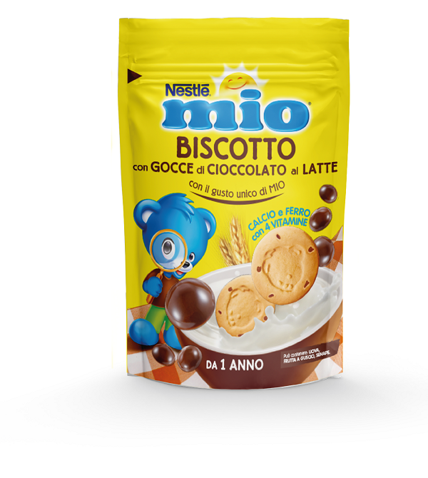 MIO BISCOTTO GOCCE CIOCCOLATO AL LATTE 150 G - dottorbianchi.it