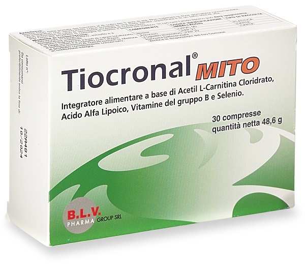 TIOCRONAL MITO 30 COMPRESSE - dottorbianchi.it