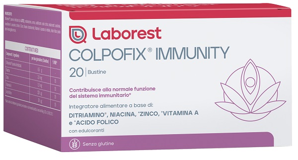 COLPOFIX IMMUNITY 20 BUSTINE SENZA GLUTINE CON EDULCORANTI - dottorbianchi.it