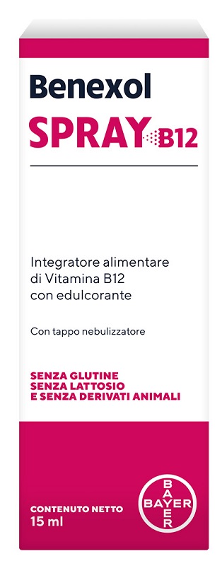 BENEXOL SPRAY B12 15 ML - dottorbianchi.it