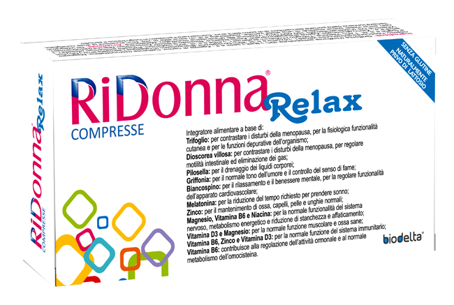 RIDONNA RELAX 30 COMPRESSE - dottorbianchi.it