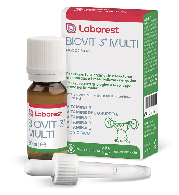 BIOVIT 3 MULTI GOCCE 30 ML - dottorbianchi.it