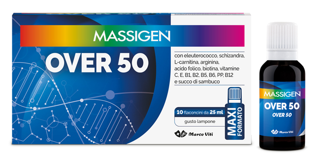 MASSIGEN OVER 50 10 FLACONI DA 25 ML - dottorbianchi.it