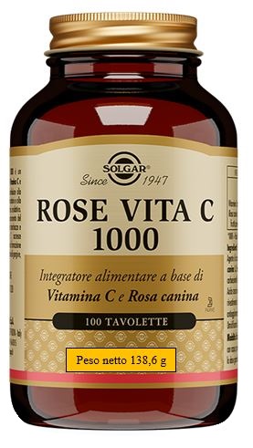 ROSE VITA C 1000 100 TAVOLETTE - dottorbianchi.it