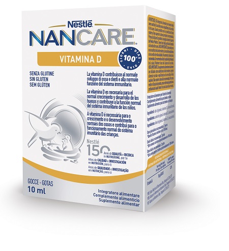 NANCARE VITAMINA D GOCCE 10 ML - dottorbianchi.it