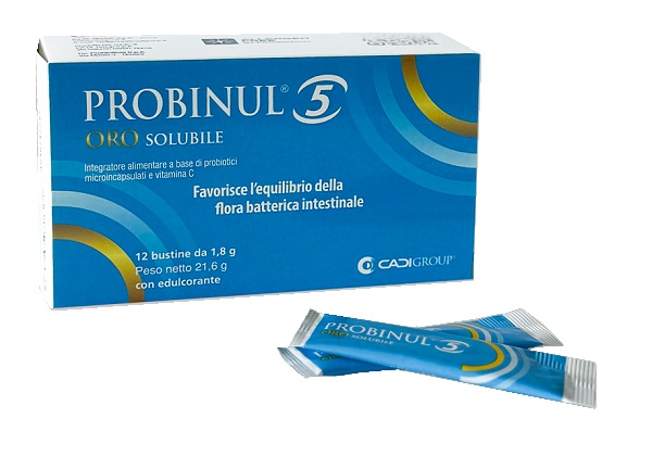 PROBINUL 5 OROSOLUBILE 12STICKPACK - dottorbianchi.it