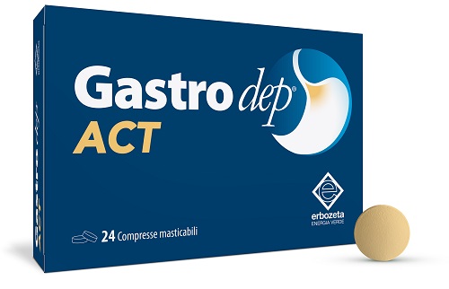 GASTRODEP ACT 24 COMPRESSE MASTICABILI - dottorbianchi.it