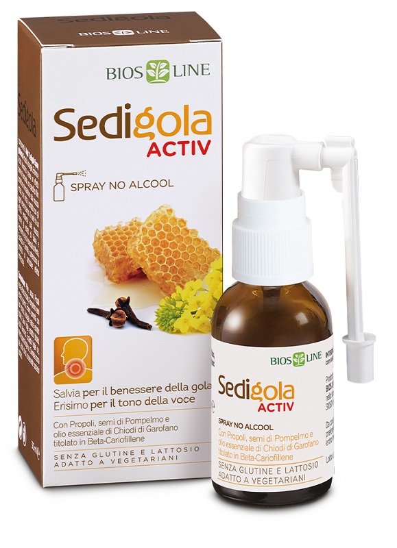 APIX SEDIGOLA ACTIV SPRAY GOLA 30 ML - dottorbianchi.it