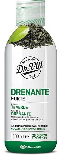 DR VITI DRENANTE FORTE TE VERDE 500 ML SENZA ZUCCHERI - dottorbianchi.it