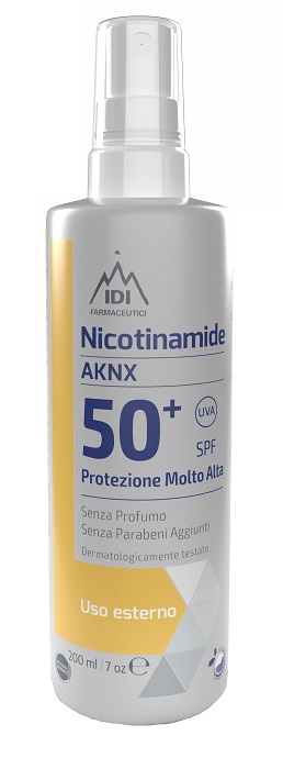 NICOTINAMIDE AKNX SPF50+ 200 ML - dottorbianchi.it