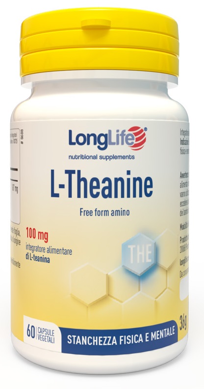 LONGLIFE L-THEANINE 60 CAPSULE VEGETALI DA 600 MG - dottorbianchi.it