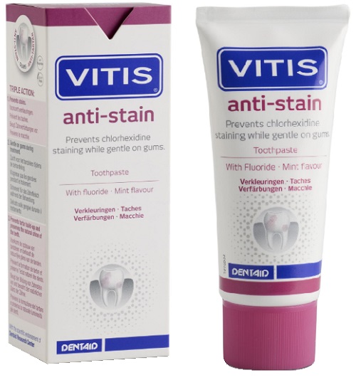 VITIS ANTISTAIN DENTIFRICIO 50 ML - dottorbianchi.it
