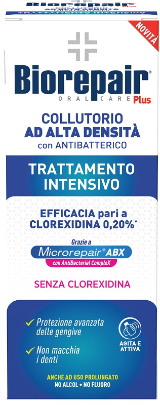 BIOREPAIR PLUS COLLUTORIO ALTA DENSITA' ANTIBATTERICO ABX 250 ML - dottorbianchi.it
