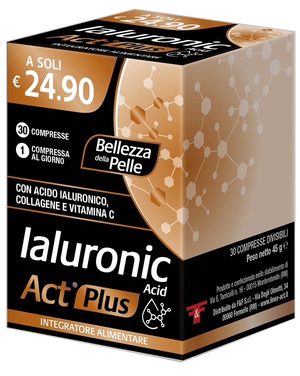 IALURONIC ACID ACT PLUS 30 COMPRESSE DIVISIBILI - dottorbianchi.it