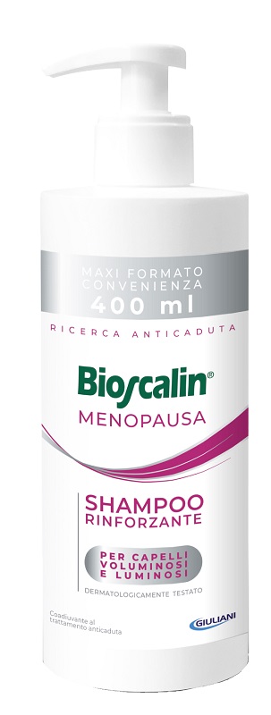 BIOSCALIN MENOPAUSA SHAMPOO RINFORZANTE 400 ML - dottorbianchi.it