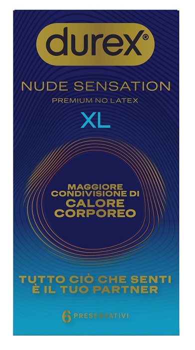 PRESERVATIVO DUREX NUDE SENSATION XL 6 PEZZI - dottorbianchi.it