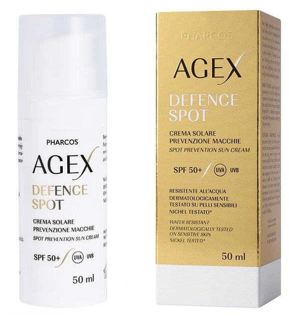 AGEX DEFENCE SPOT PHARCOS CREMA SOLARE PREVENZIONE MACCHIE 50 ML - dottorbianchi.it