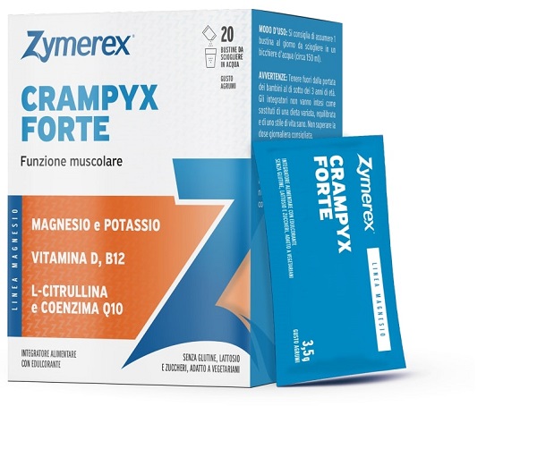 ZYMEREX CRAMPYX FORTE 20 BUSTINE DA 3,5 G GUSTO AGRUMI CON EDULCORANTE SENZA ZUCCHERI SENZA GLUTINE SENZA LATTOSIO - dottorbianchi.it