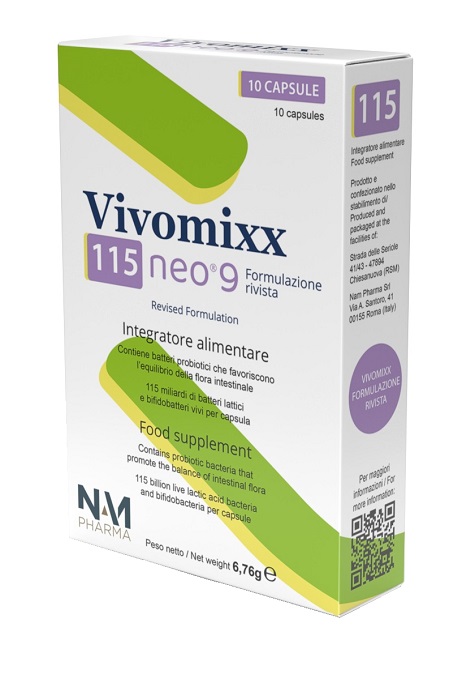 VIVOMIXX 115 NEO 9 10 CAPSULE - dottorbianchi.it